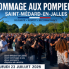 Saint-Médard-en-Jalles : près de 2 000 personnes rendent hommage à deux héros du quotidien